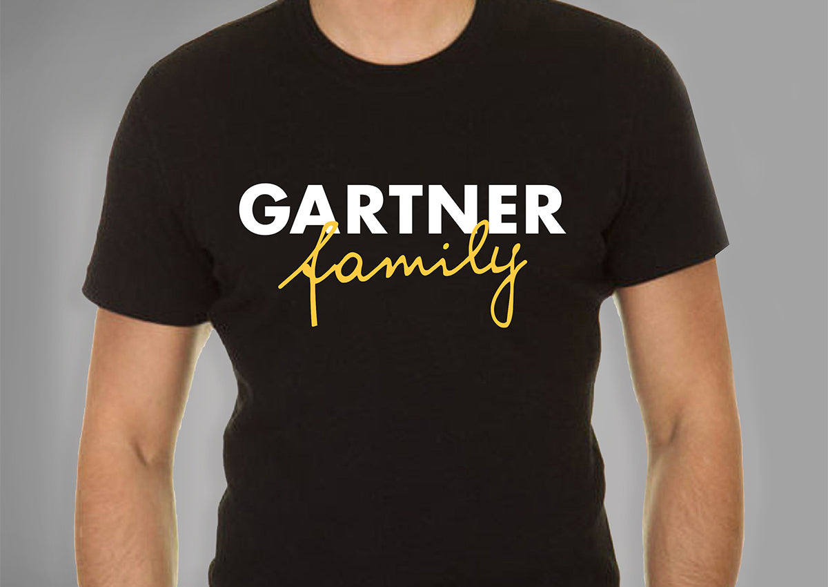 Gartner family T-Shirt for men – Gartner Fanshop