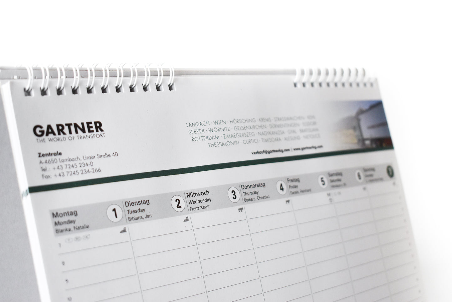 Gartner Stehkalender 2026